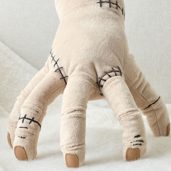 Pottery Barn Wednesday Thing Shaped Pillow BNWT - Picture 2 of 4